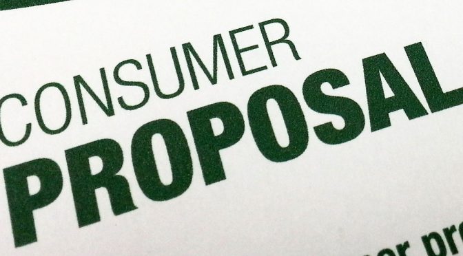 What is a Consumer Proposal